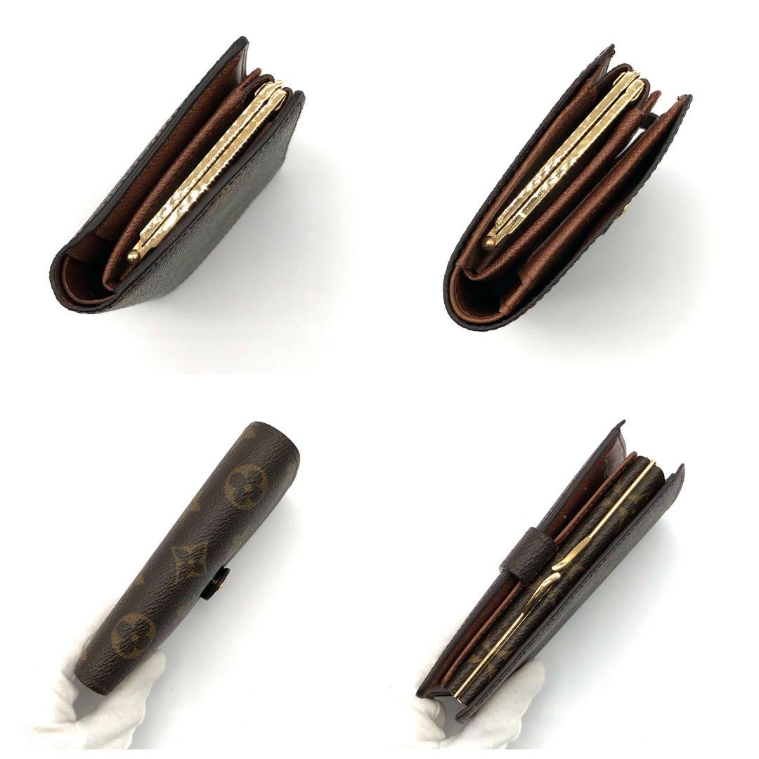 ルイヴィトン モノグラム がま口ポルトフォイユ ヴィエノワ コンパクト財布