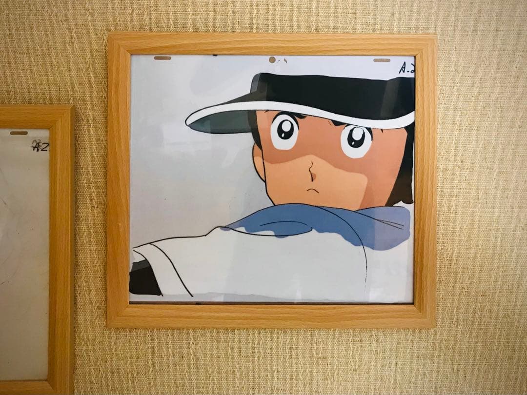 タッチ　セル画　上杉達也　新田明男　あだち充