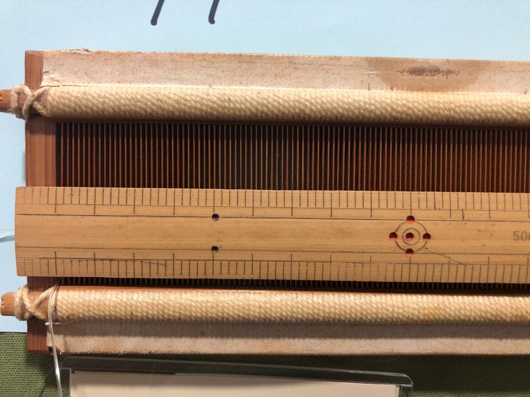 竹筬　貴重　織り機　手工芸　手織り　日本竹筬工業 【11】