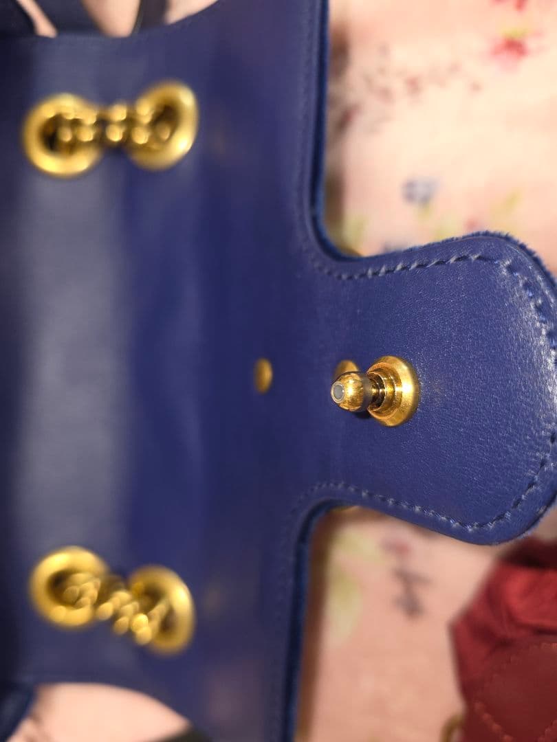 グッチGGマーモントベルベット生地バッグ