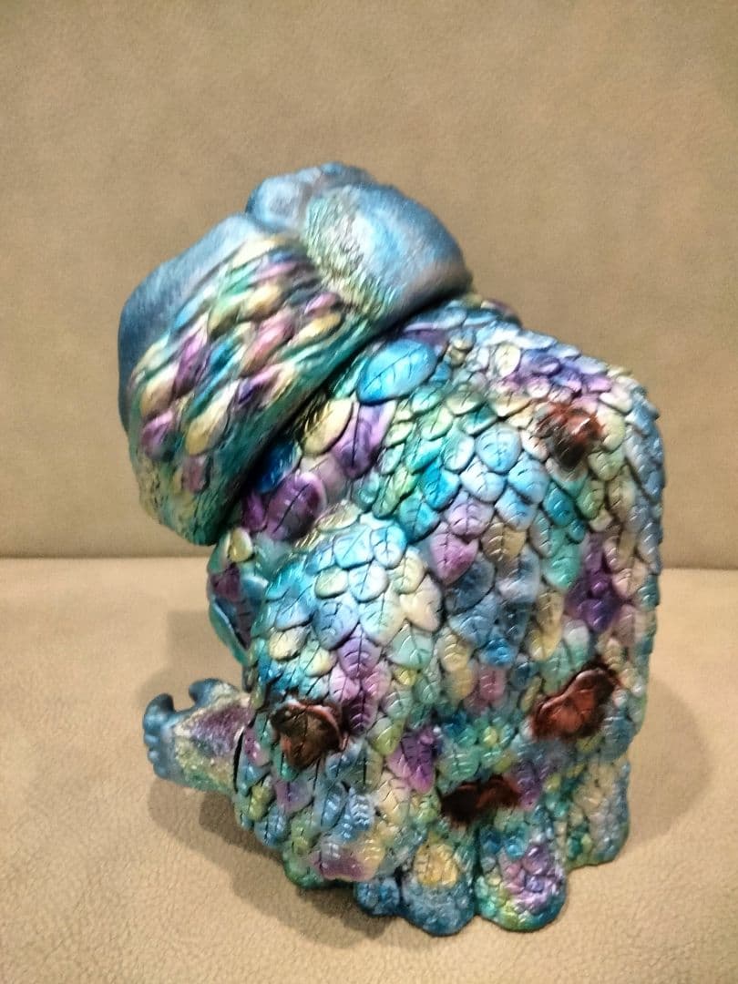 ソフビ　monstock 超未来人類ヒバンゴ　エトヤ製作堂　izumonster