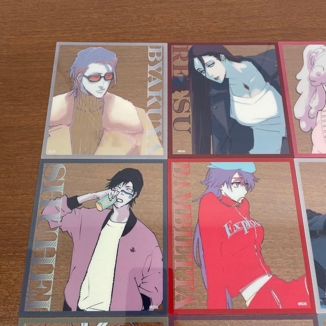 ❶BLEACH WORLD クリアミニ色紙 全15種＋7種 計22種フルコンプ