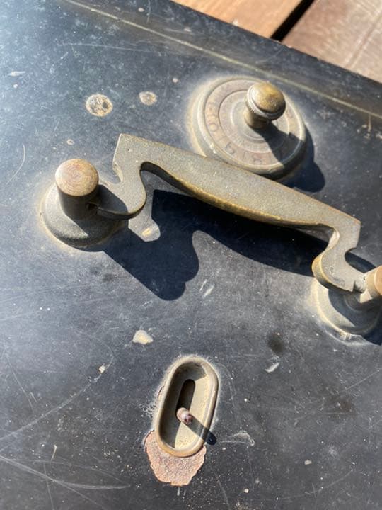 希少品】千鳥式手提金庫 明治大正 戦前アンティーク ヴィンテージ