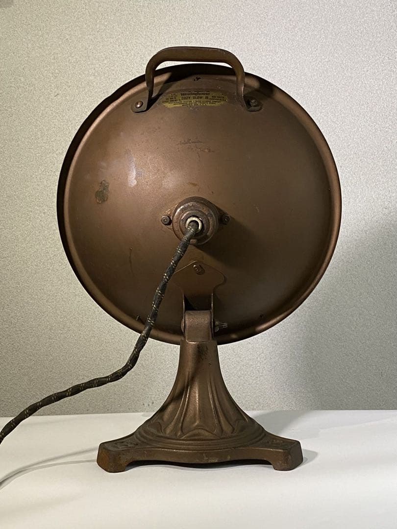 骨董 反射式電気ストーブ 1930年代 ウェスティングハウス製