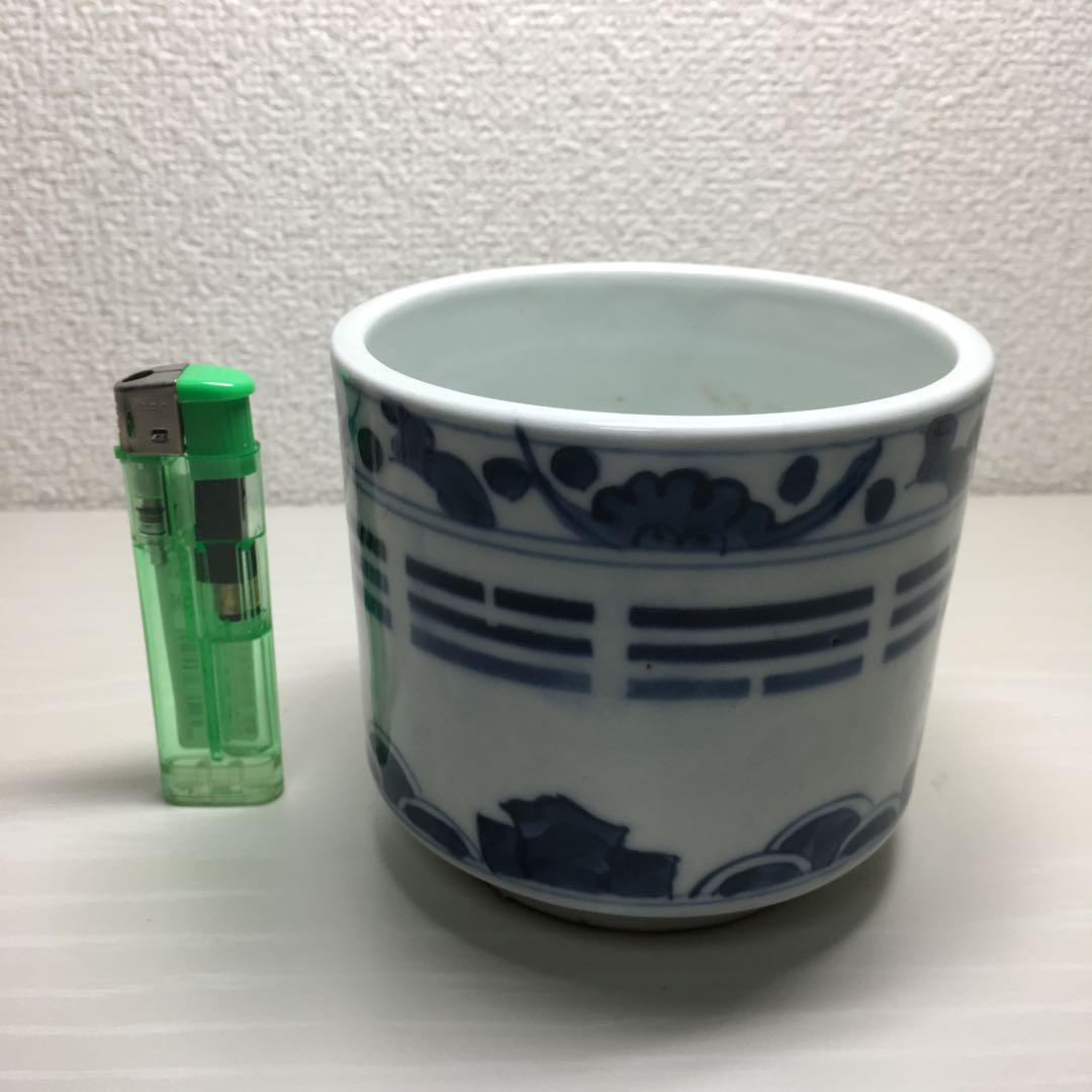 中国美術 青花 八卦紋爐 福山寿海　南京染付香炉　大明成化年製 中国美術 青花 八卦紋爐 福山寿海 南京染付香炉 大明成化年