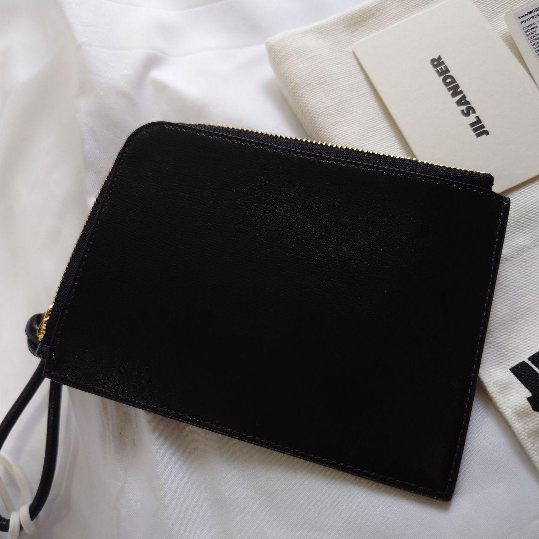 【新品未使用】JIL SANDERジルサンダー　小銭入れ　　ブラックケース