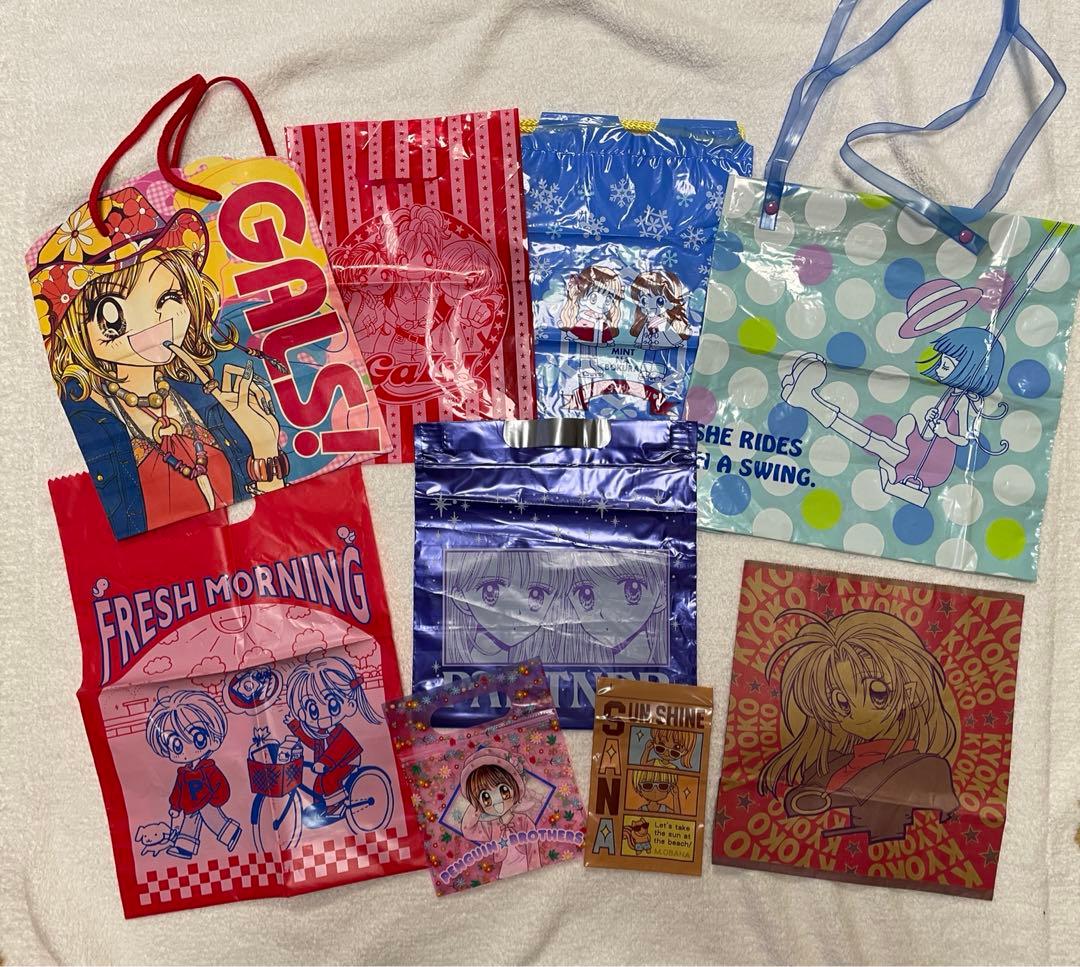 平成レトロ りぼん 付録 紙袋ビニール袋セット ギャルズ GALS - メルカリ
