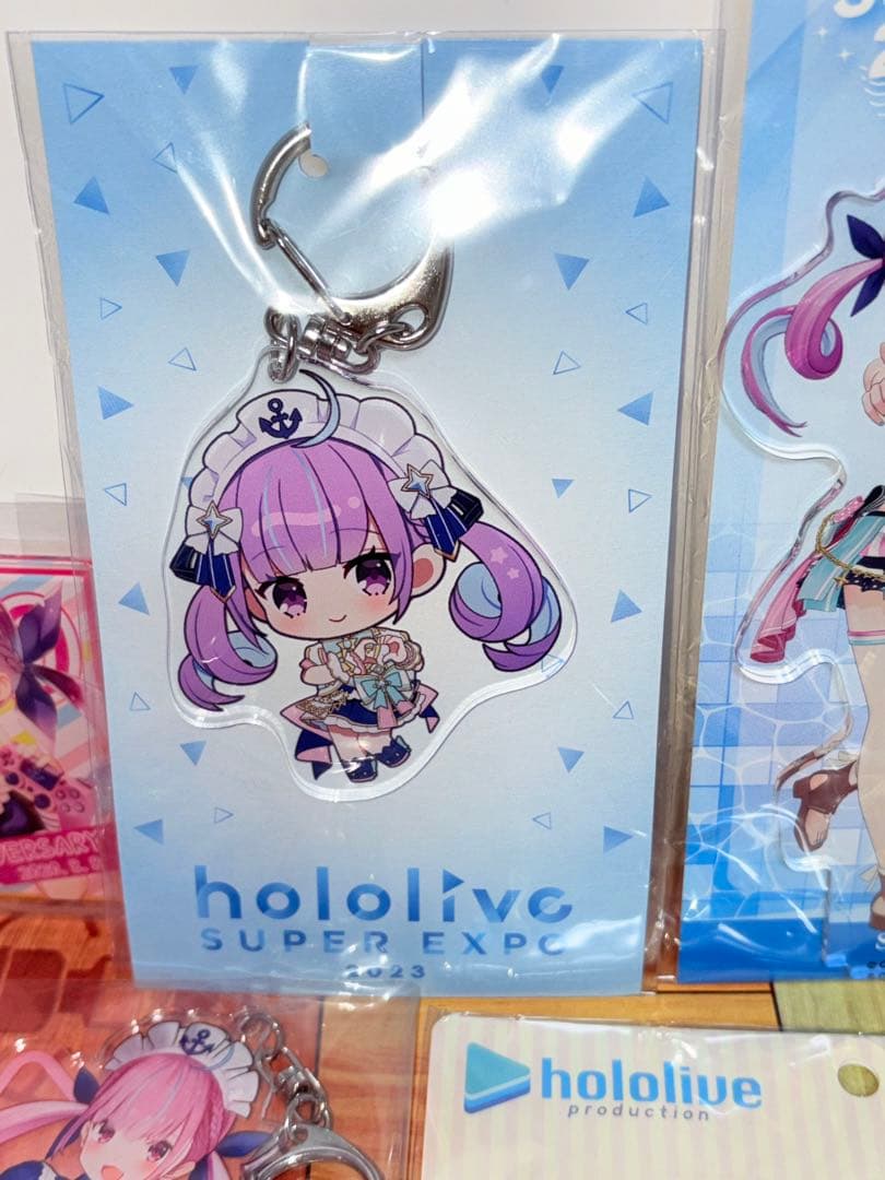 レア　限定　多数　ホロライブ　湊あくあ　アクリル　大量　まとめ売り　super