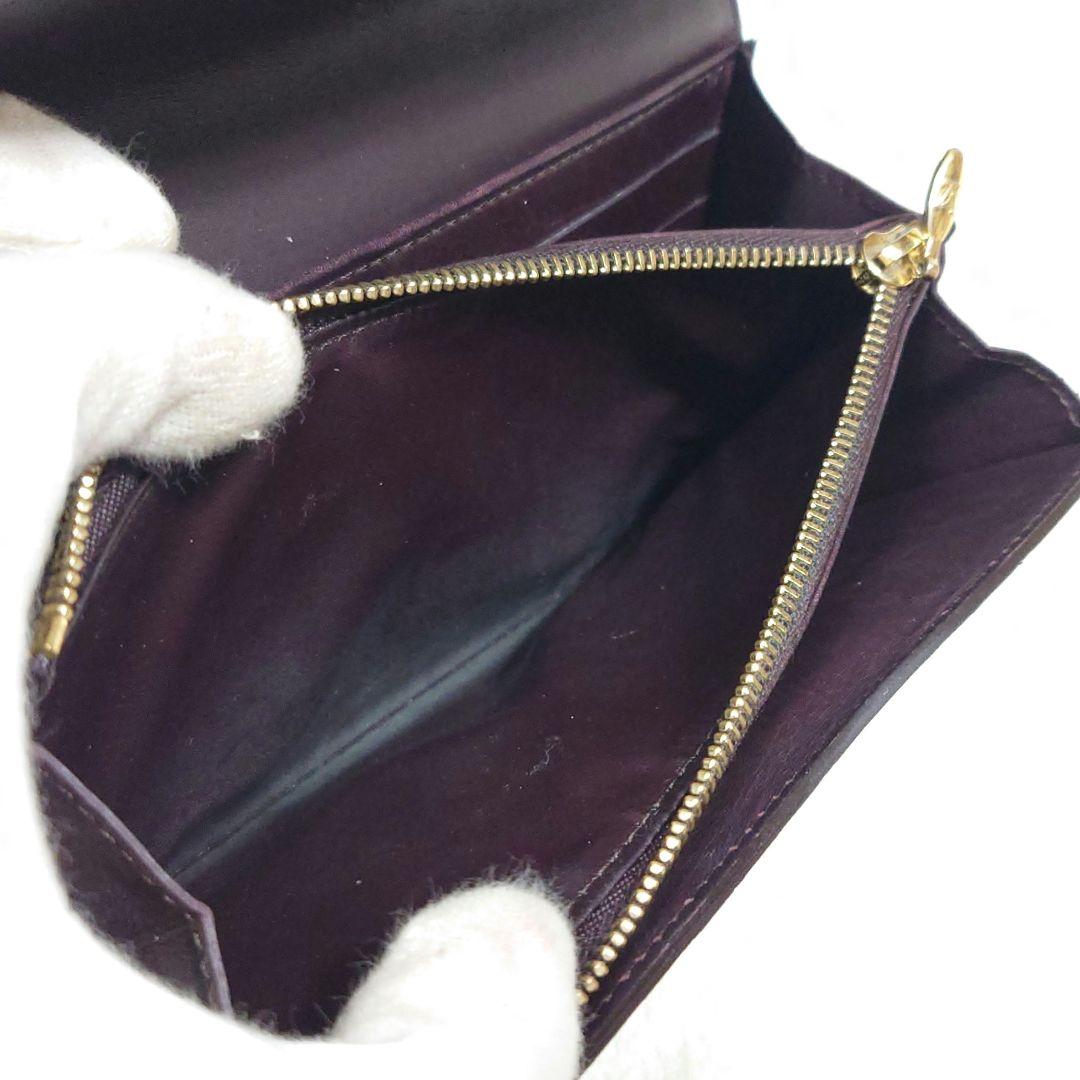 極美品】ルイヴィトン☆ヴェルニ／モノグラム☆ポルトフォイユ・サラ