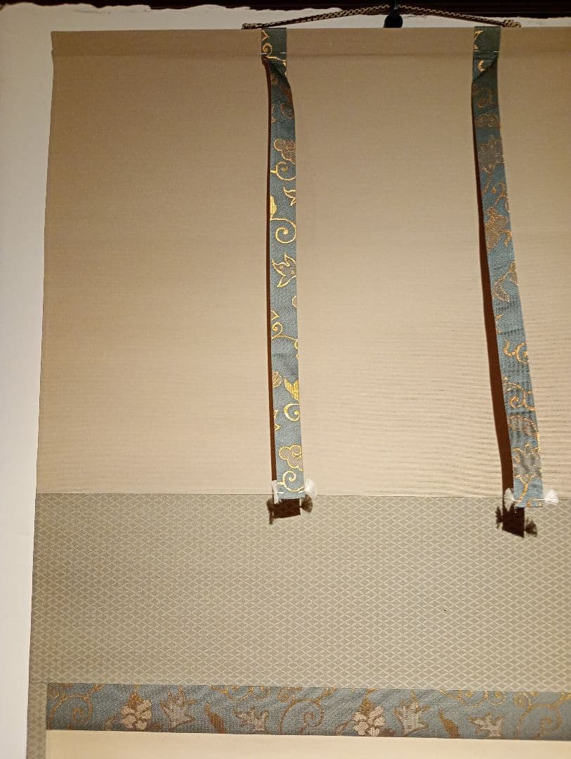 茶道具】大徳寺派吉祥寺 辻常閑和尚筆 蛍画賛「無心」 廣尚画