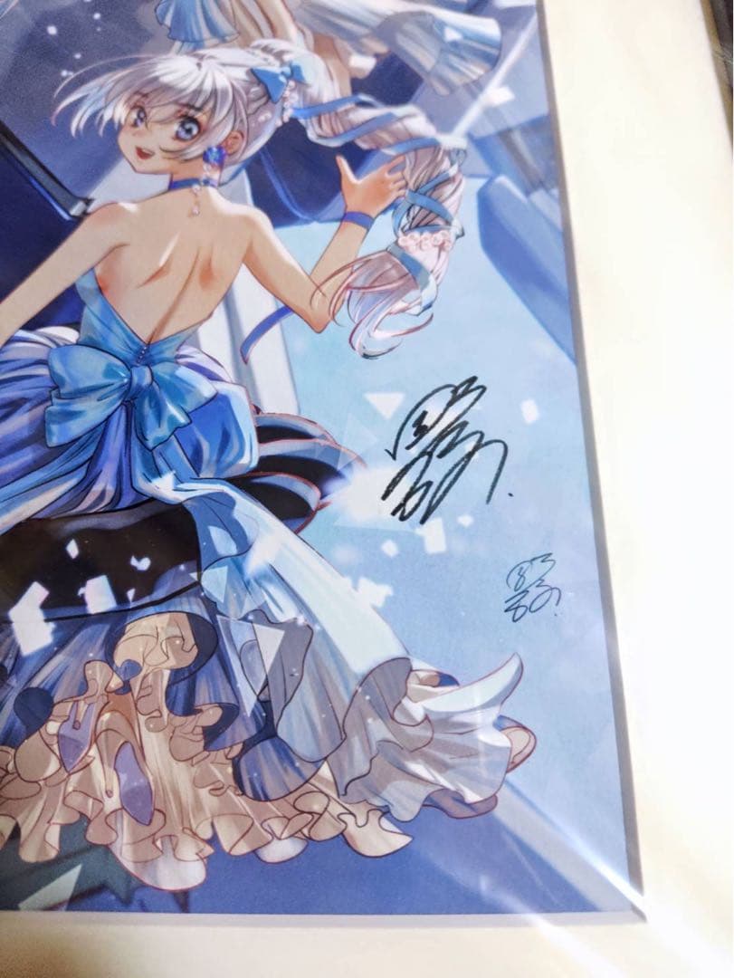 フルメタル・パニック! 刊行25周年記念 四季童子 直筆サイン入り 複製原画