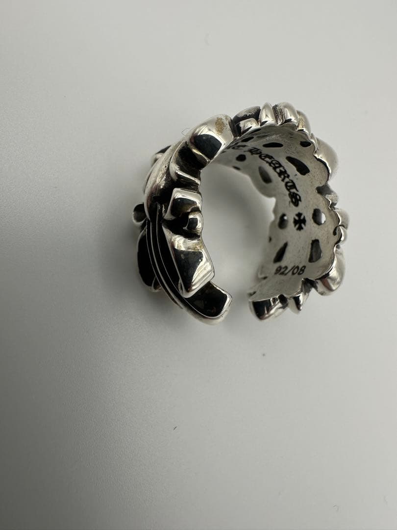 クロムハーツ　ダブルフローラルリング　未使用品　正規店購入