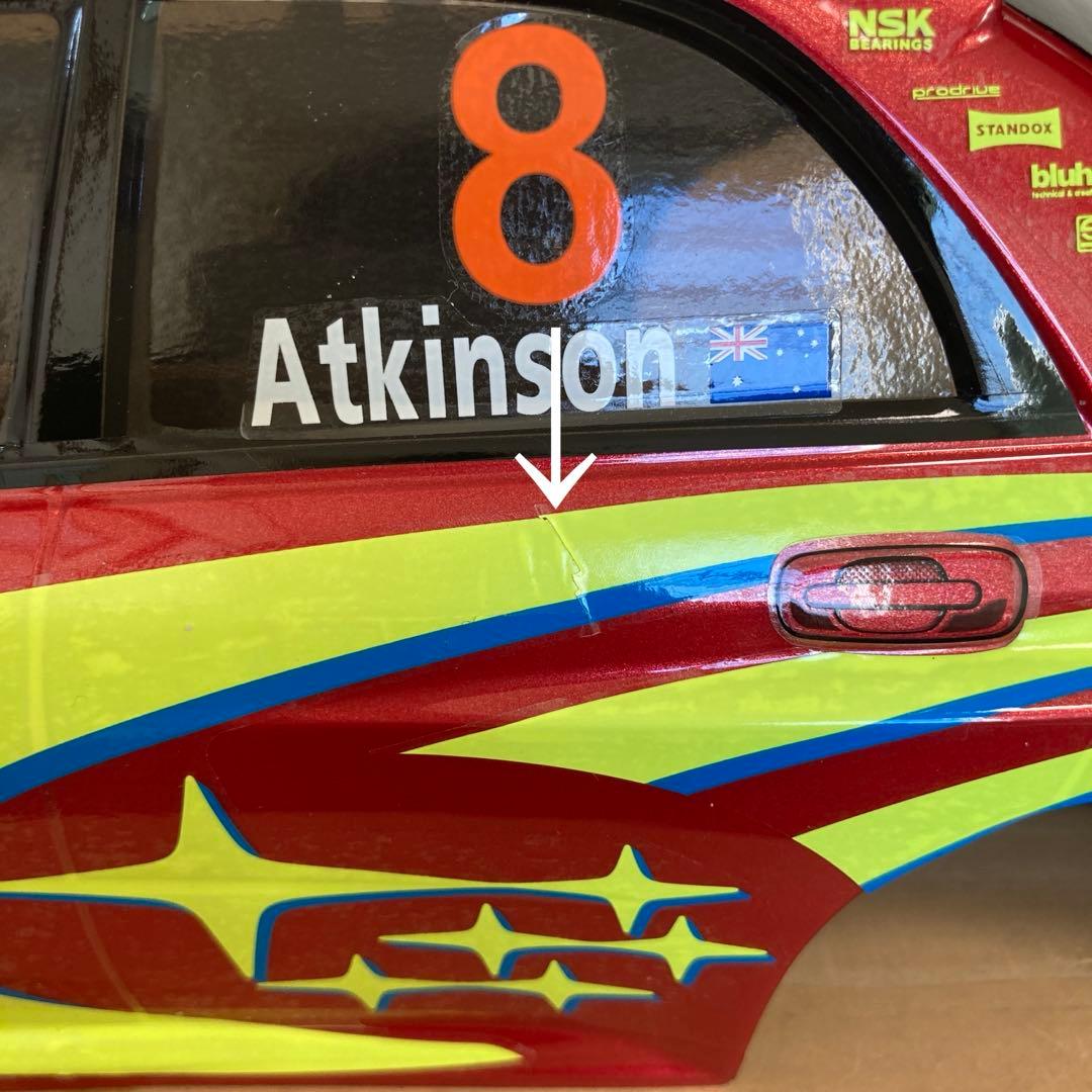 タミヤ　インプレッサWRCモンテカルロ'07 ボディ