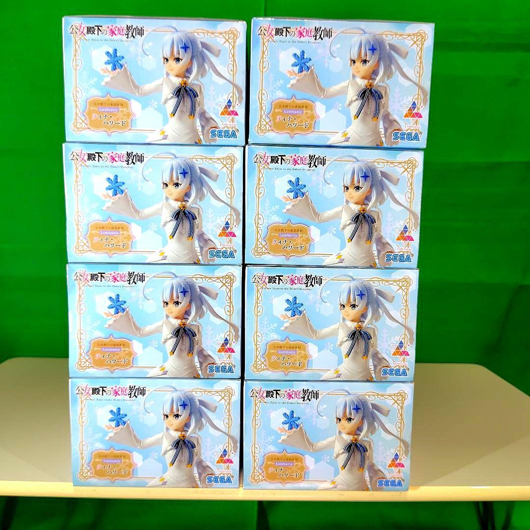 公女殿下の家庭教師　ティナ・ハワード　フィギュア8点セット