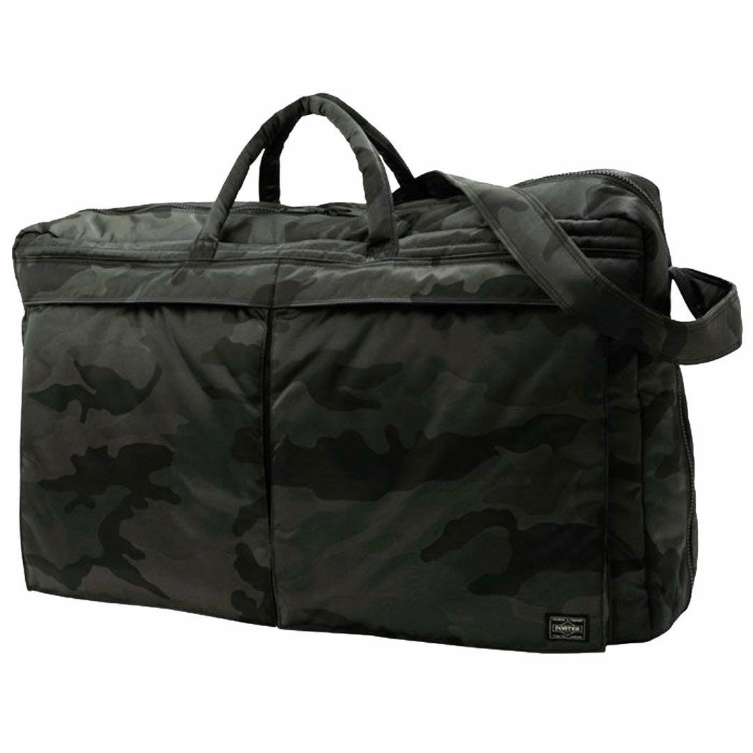 新品同様✨激レア ポーター タンカー ボストンバッグ カモフラ 大容量 2way PORTER◇タンカー/2Wayボストンバッグ/--/BLK : セカンドストリート