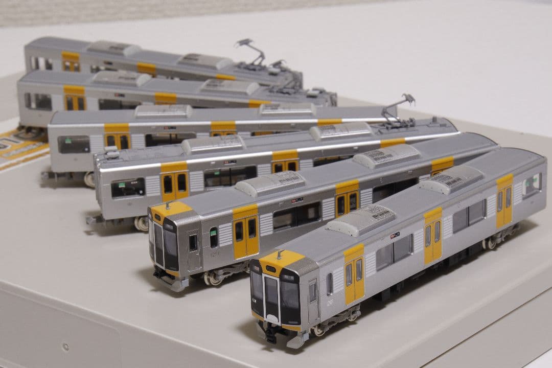 阪神1000系6両 6両セット 阪神 1000系 グリーンマックス 良品 前面番号