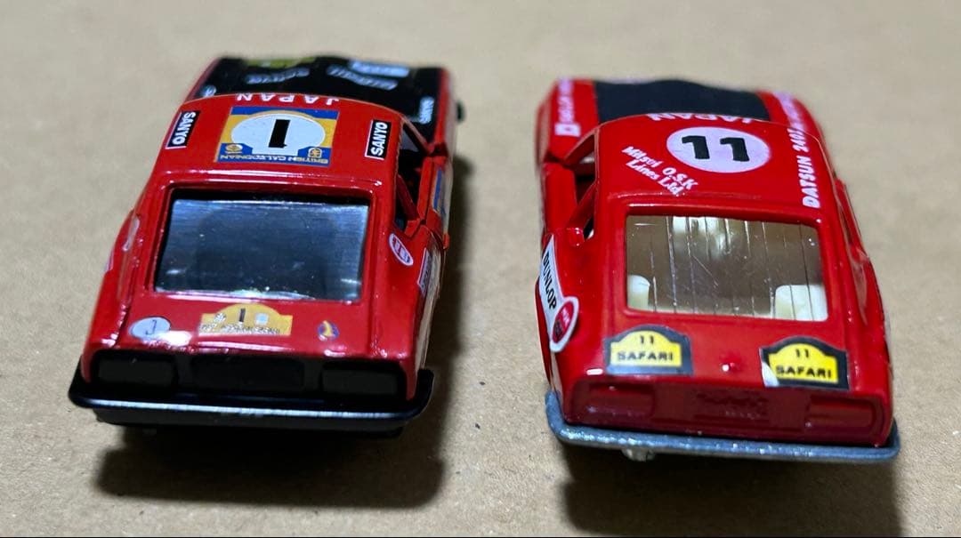 トミカ ニッサン フェアレディZ 432 240Z ラリーカー2台セット