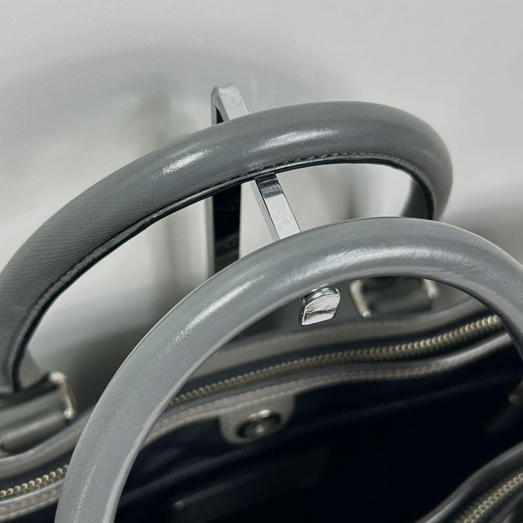 ✅【格安】定価9.4万　メンテ済み　コーチ　ビジネスバッグ　COACH グレー