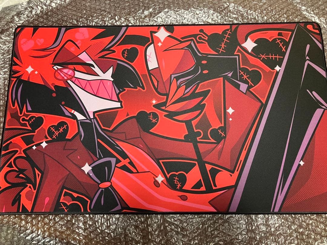 ハズビンホテル アラスター プレイマットバレンタイン限定