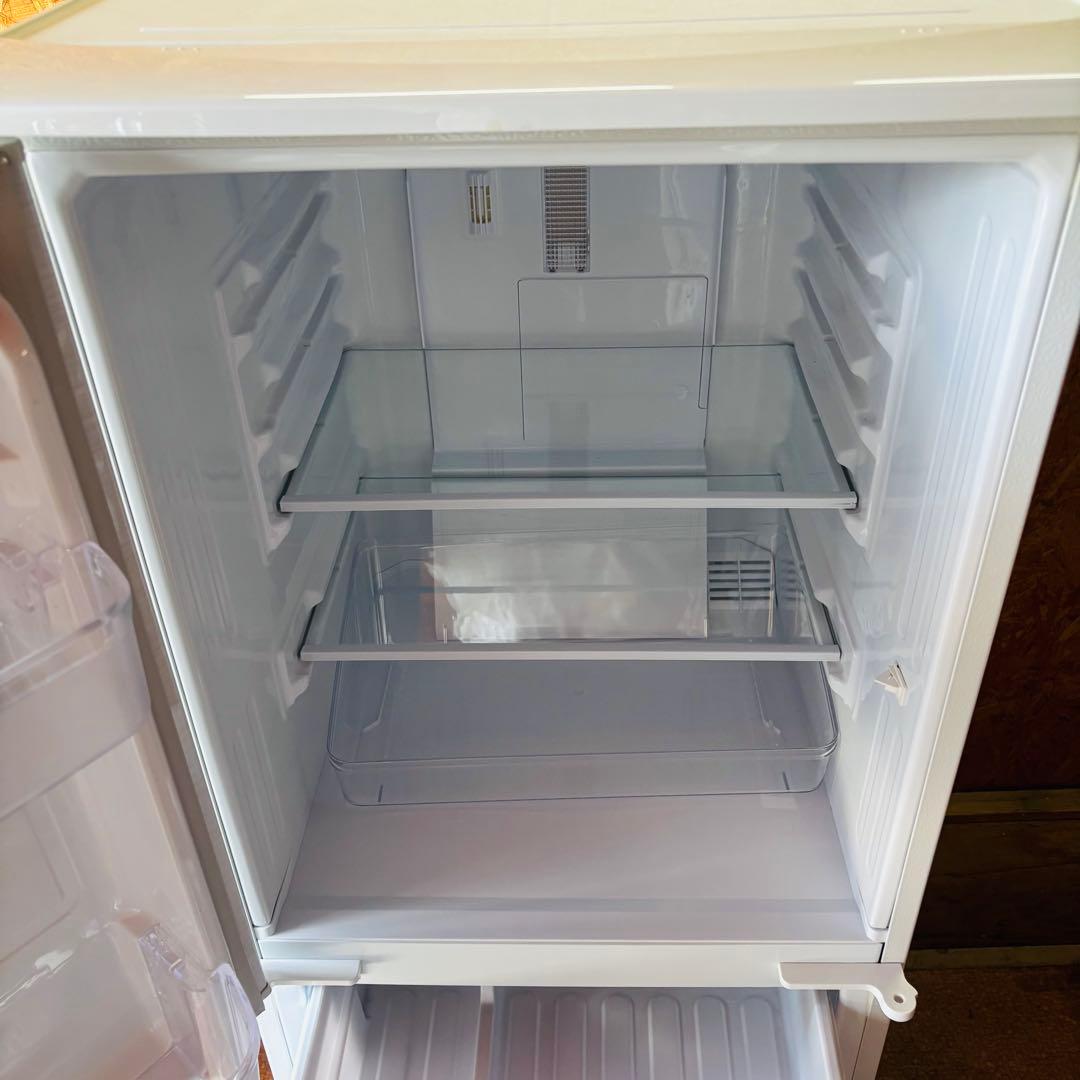 SHARP 137L 冷凍冷蔵庫 SJ-D14F-W 2019年製