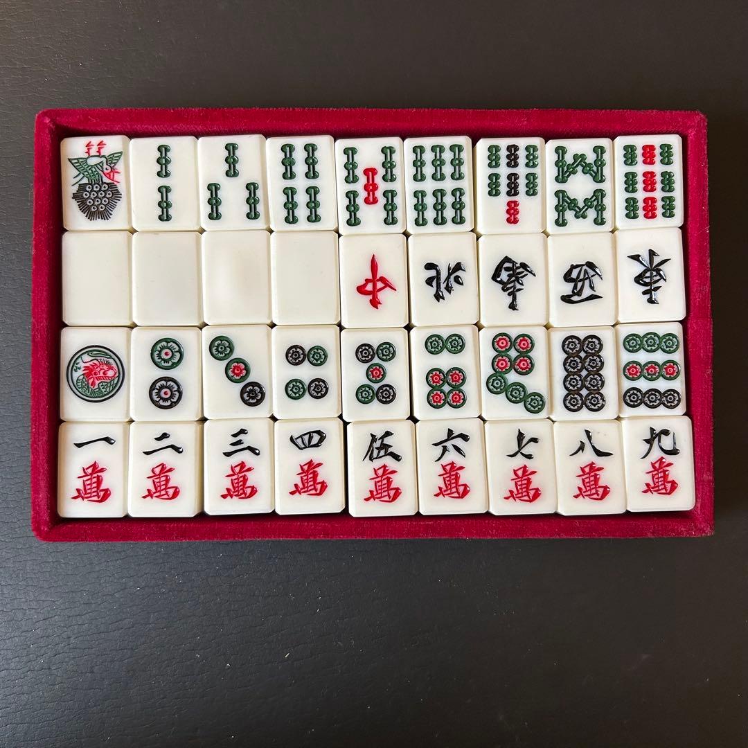 【高級美品】麻雀牌セット 竹牌