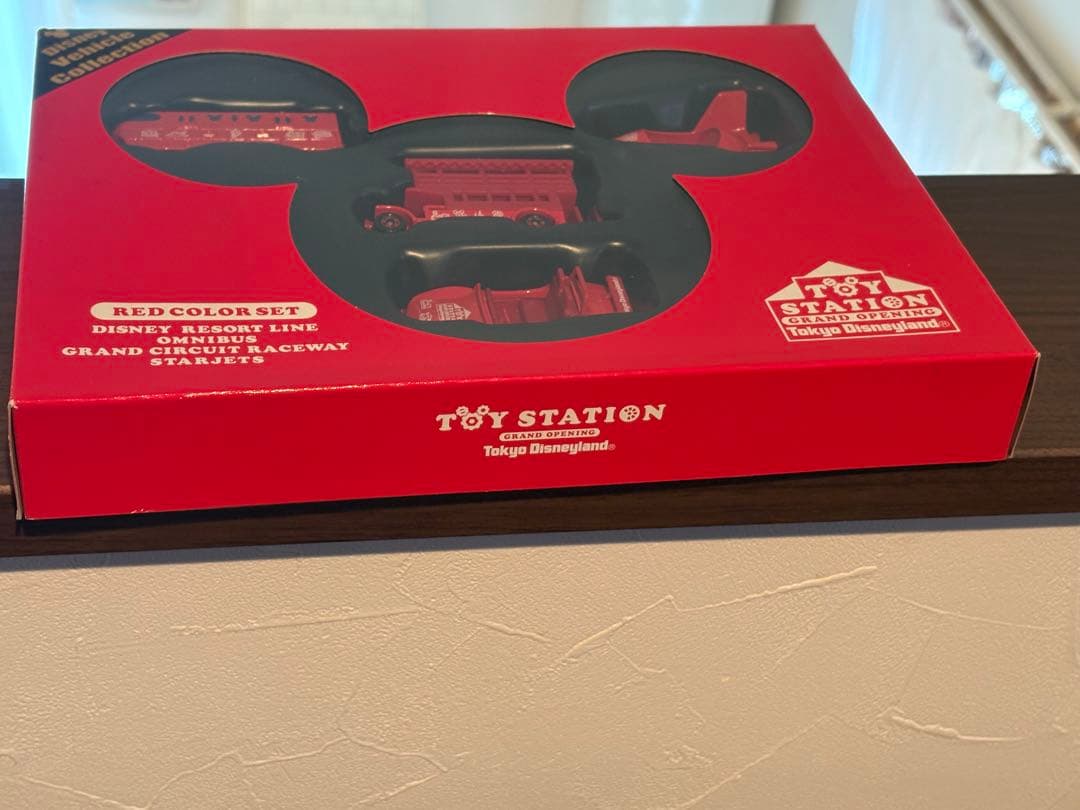 トミー ディズニービークルコレクション レッドカラーセット