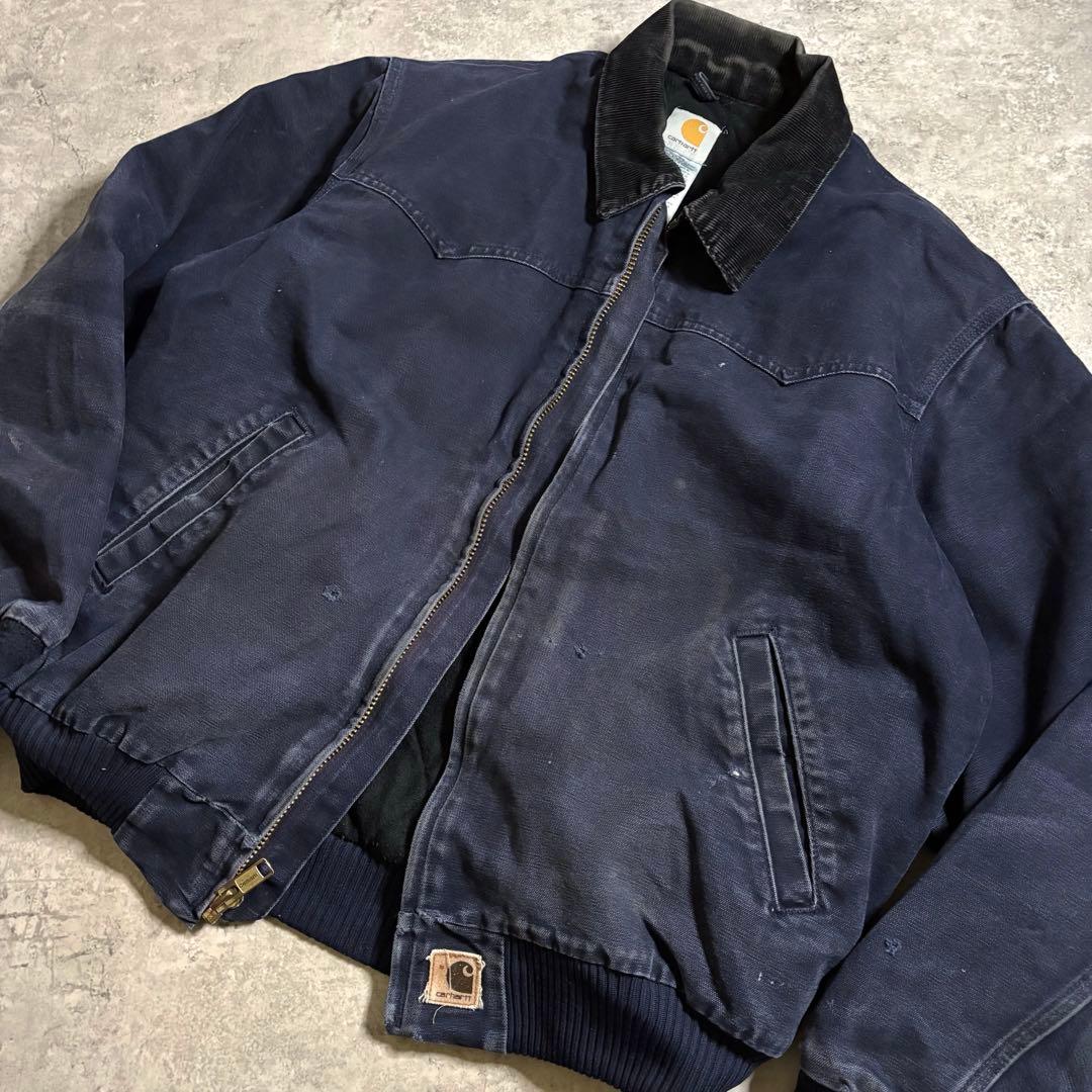 GOODフェード carhartt カーハート サンタフェ ジャケットMDT L
