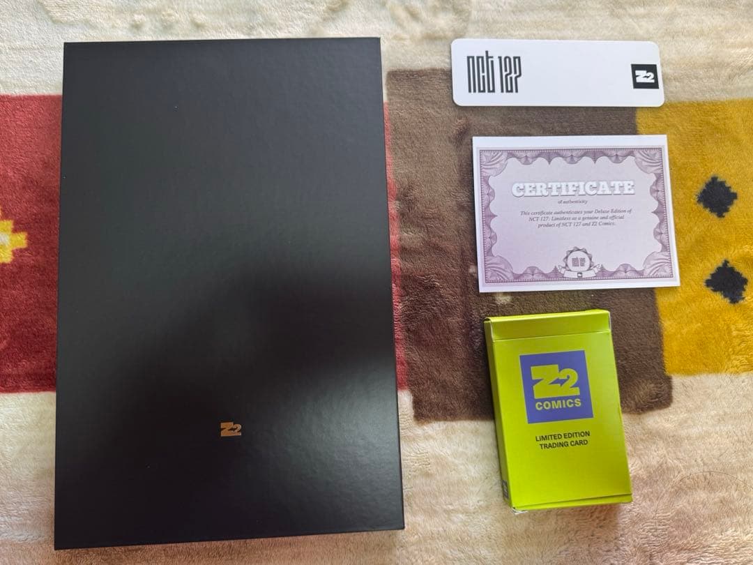 「レア」NCT127 ヘチャンサイン入りZ2 オフィシャルコミック＆グッズセット