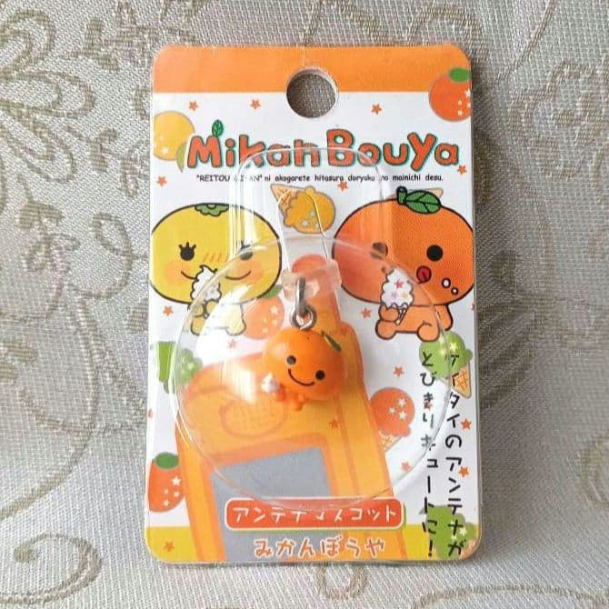 みかんぼうや アンテナマスコット サンエックス 2002年 平成レトロ