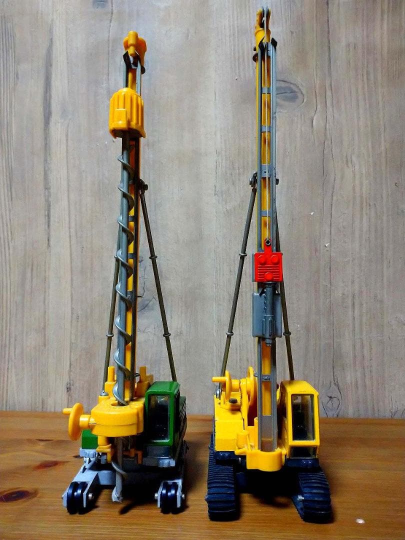 2台セット ヨネザワ イシコK400「杭打ち機」＋「アースドリル」ジャンク