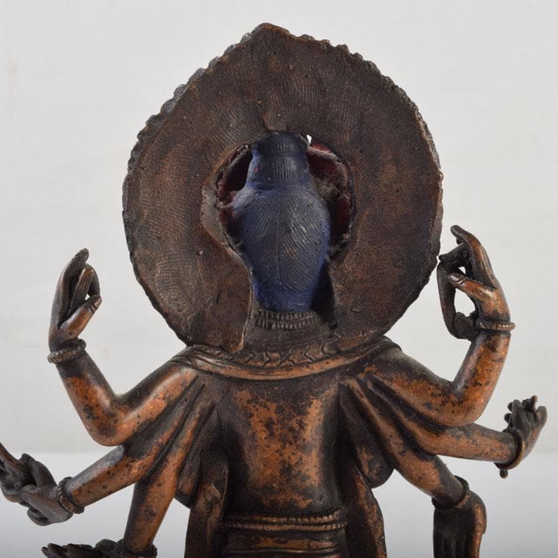 仏教美術 古銅彩色 インド神 ドゥルガー像 仏像 V 8923 - メルカリ