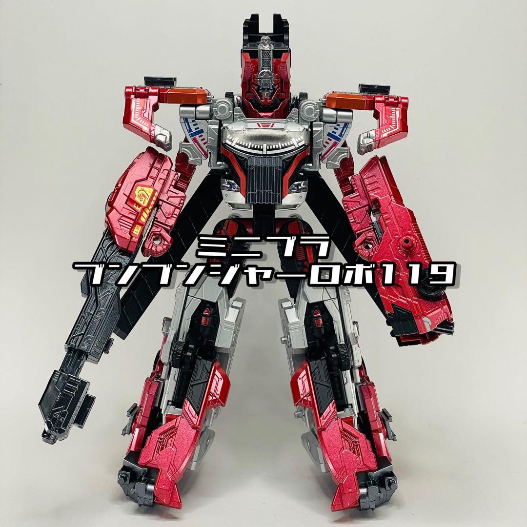 ミニプラ ブンブンジャーロボ119 ブンブンレオレスキュー 完成 塗装 ミニプラ ブンブンジャーロボ119 ブンブンレオレスキュー 完成 塗装