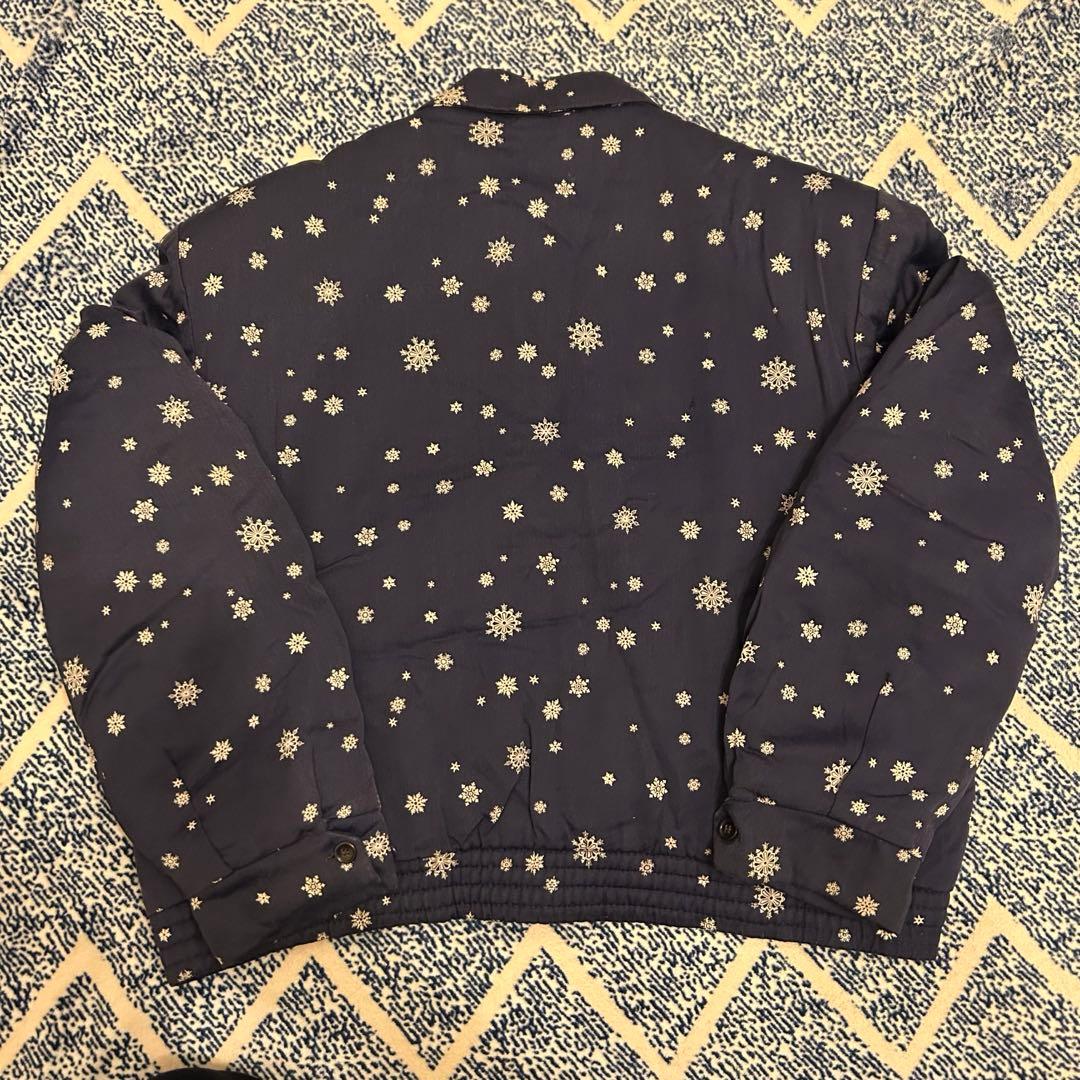 50S スキー柄 ギャバジャン 雪柄