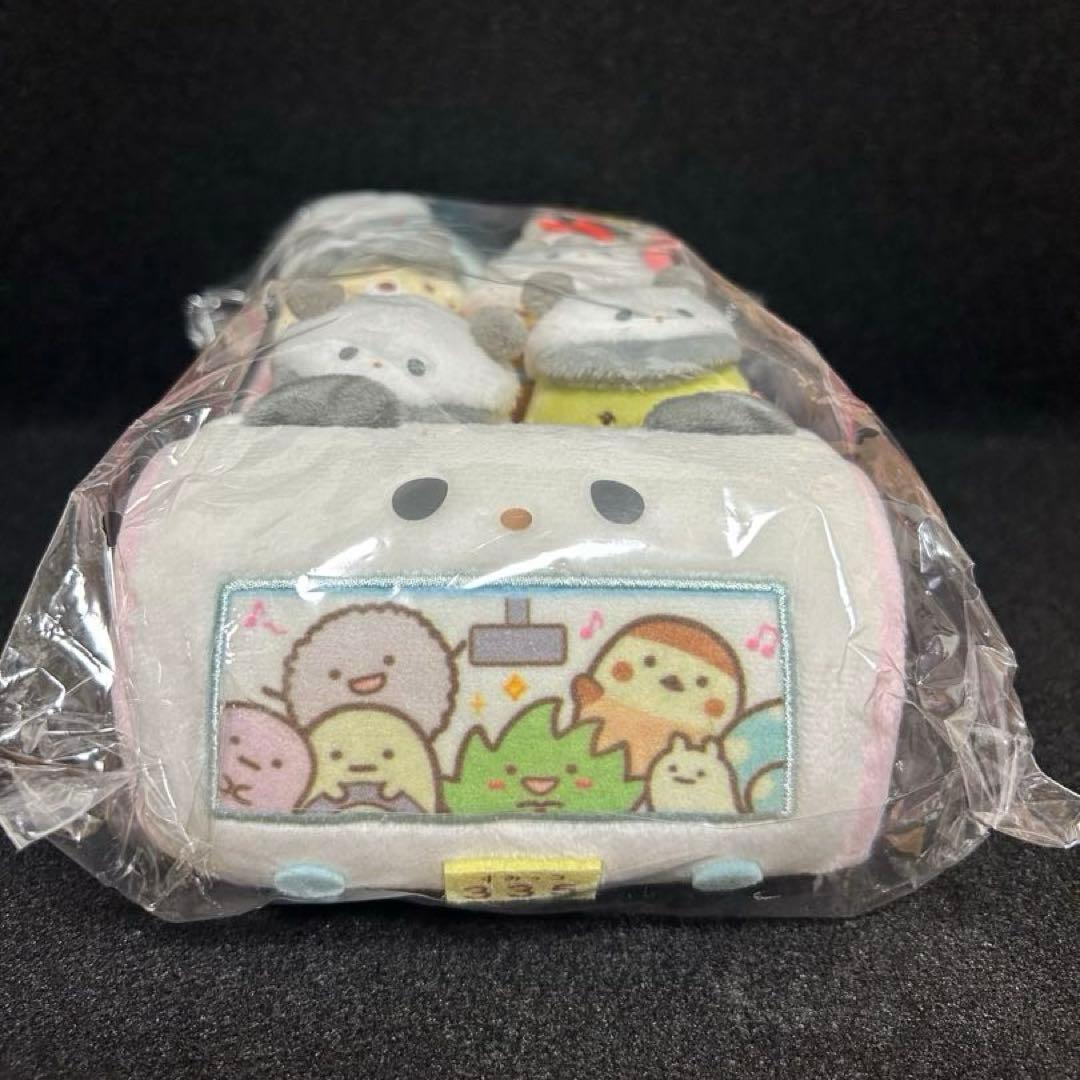san-x すみっコぐらしショップ限定 東京駅店3周年ぬいぐるみ パンダ観光