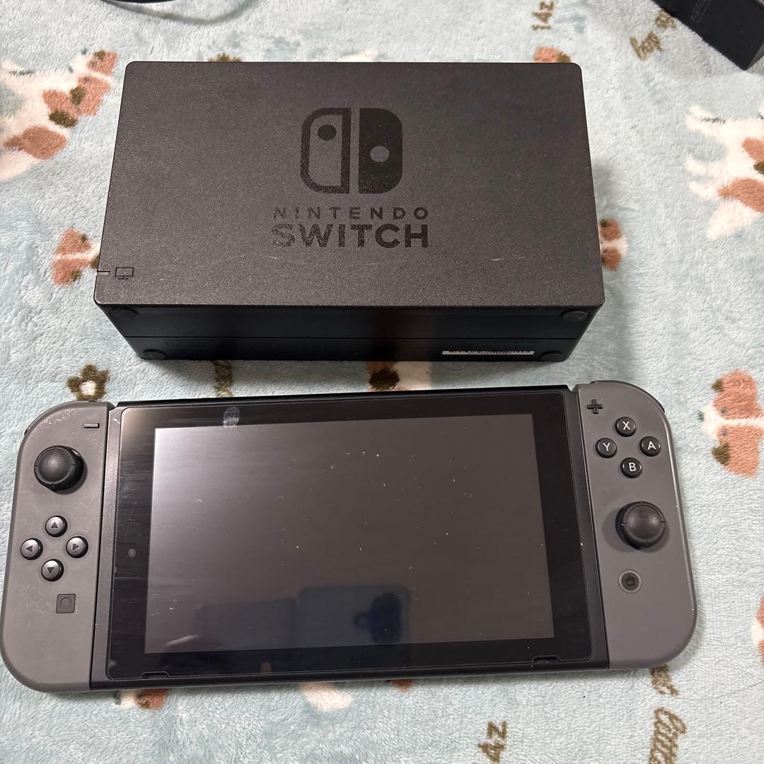 ニンテンドースイッチ　本体 グレー Joy-Con左ジャンク