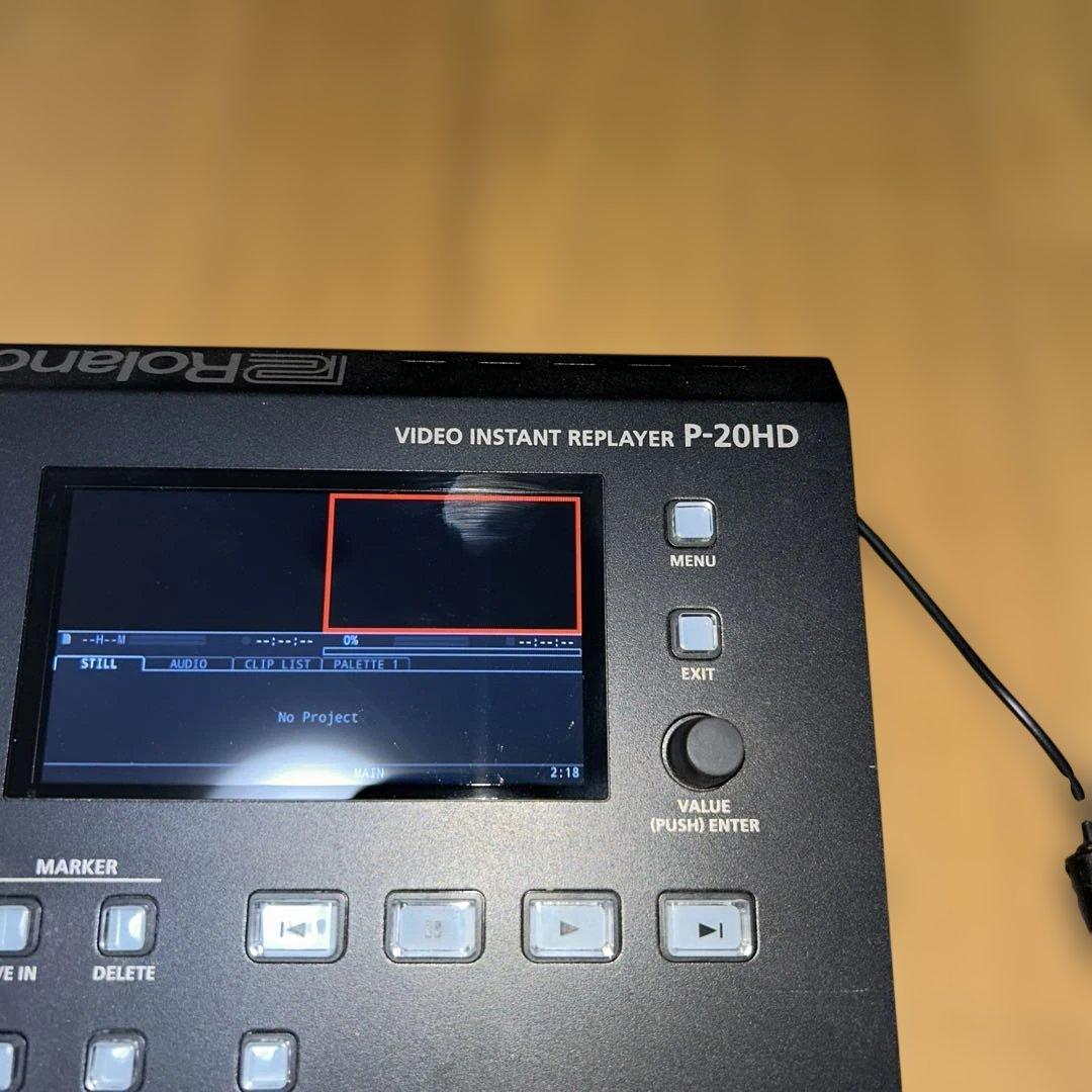 【美品‼️】Roland ビデオインスタントリプレイヤー P-20HD