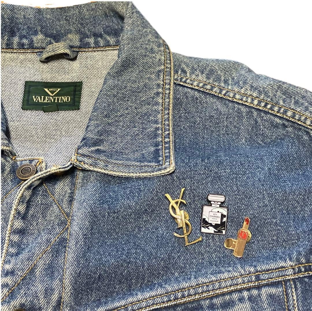 激レア】◇YSL◇ サンローラン ピンズ バッジ ピンバッジ ブローチ