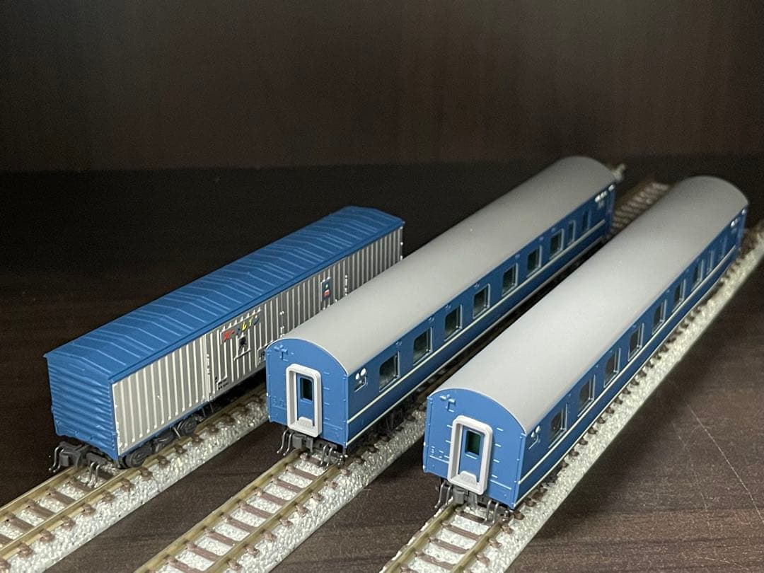 KATO 20系 カートレイン九州【セットバラ/３両】#EF65#貨物駅プレート