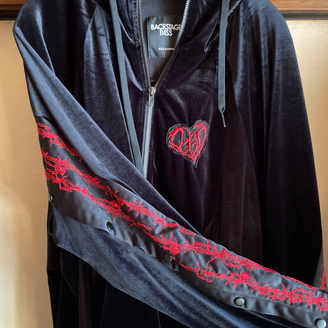 マーキュロ × BACKSTAGEPASS コラボ第3弾 フルジップパーカー