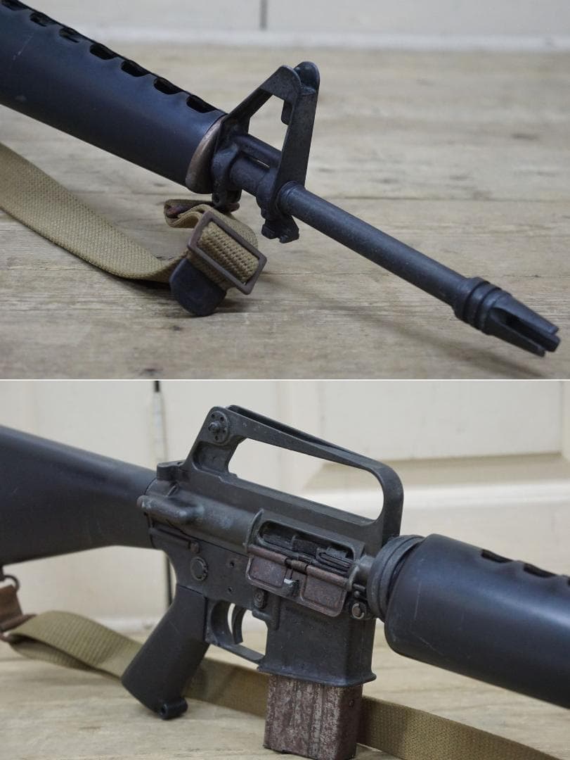 SMG刻印 MGC COLT M16 モデルガン マガジン付 アサルトライフル