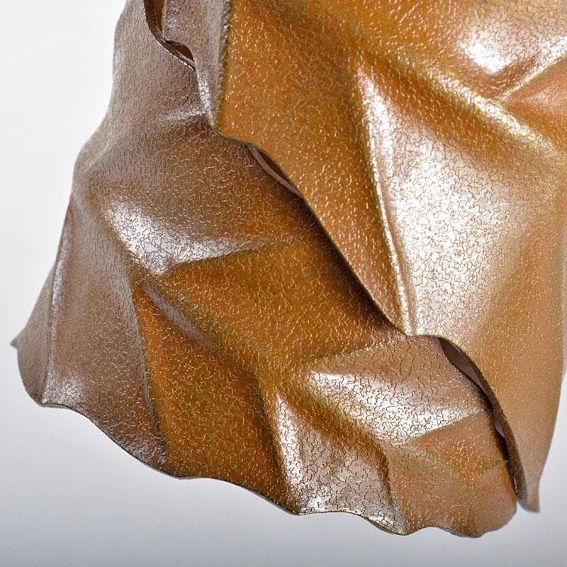 茶道具　十一代　中川浄益作　一葉蓋置　共箱　F　R4413