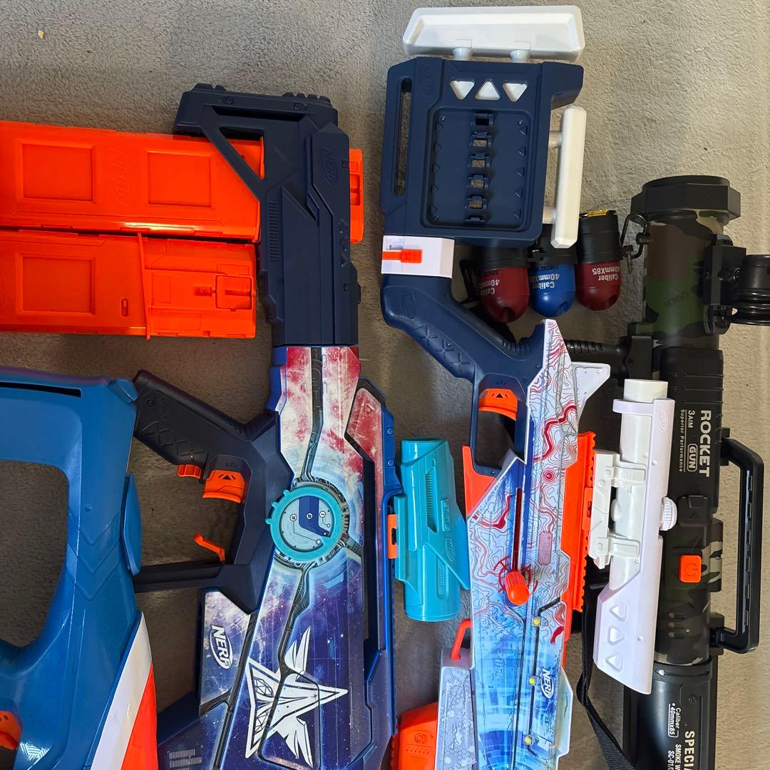 ナーフ電動銃スポンジ弾