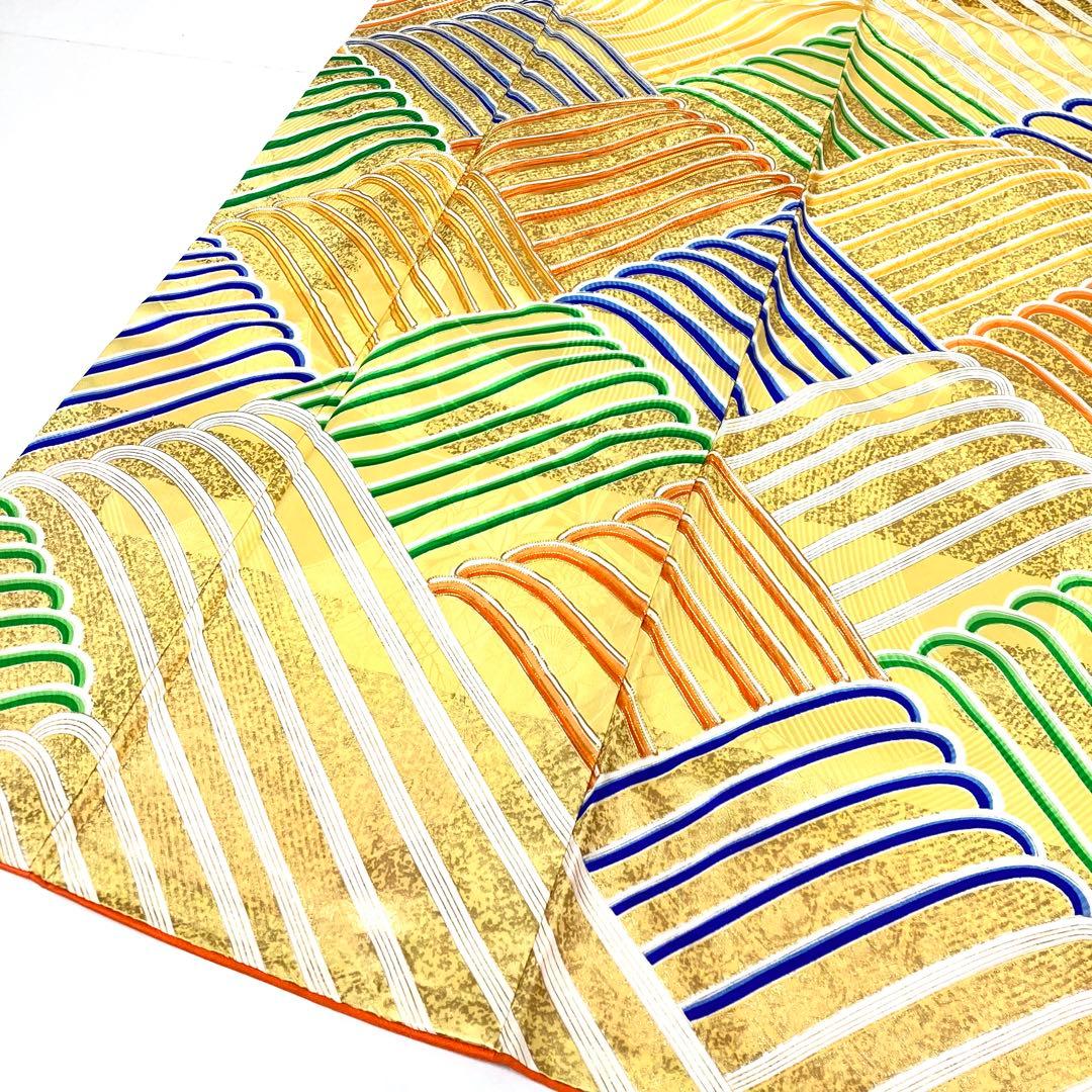 TAMA屋】全て正絹全て振袖 全て刺繍入り 荒波 まとめ売り3点 TM1997