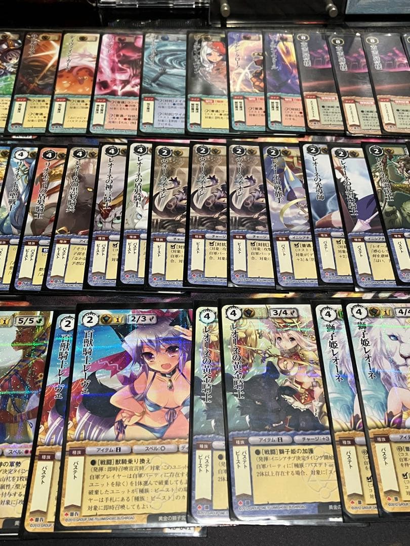 カイザー、モンコレTCG バステト、ハーピィデッキと戦闘スペル21枚