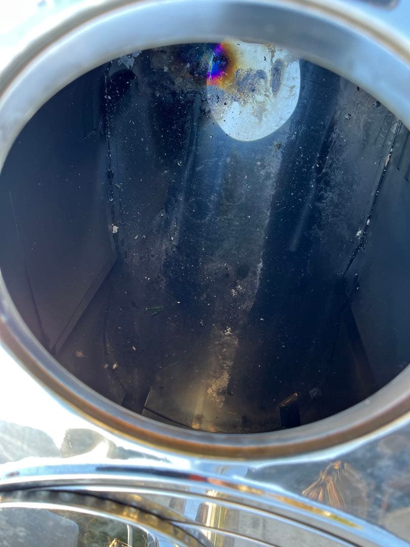 ホンマ製作所　時計型　薪ストーブ　ステンレス