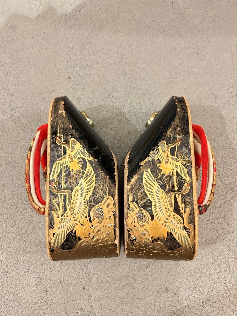 ぽっくり　下駄　草履　七五三　着物　こっぽり　おこぼ