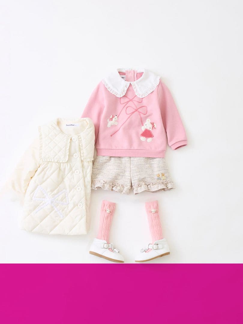 【25AW】familiar トレーナー 100