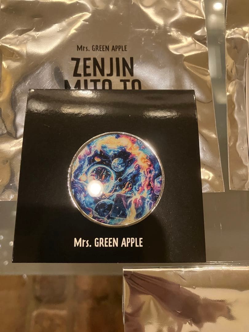 ミセスグリーンアップル ゼンジン ガチャ ピンバッジ コンプ Mrs.Green