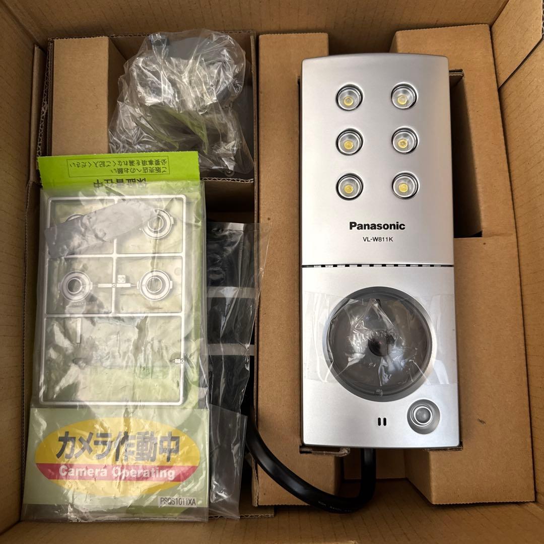 Panasonic VL-W811K センサーライト付屋外ワイヤレスカメラ