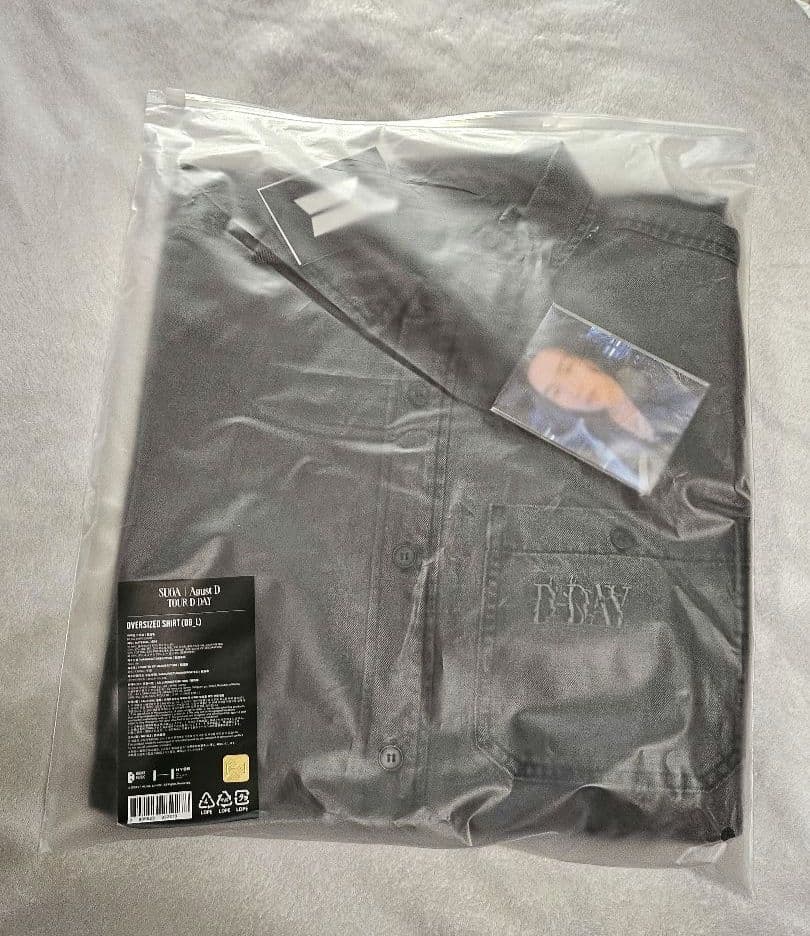 SUGA AgustD D-DAY オーバーサイズシャツ Lサイズ